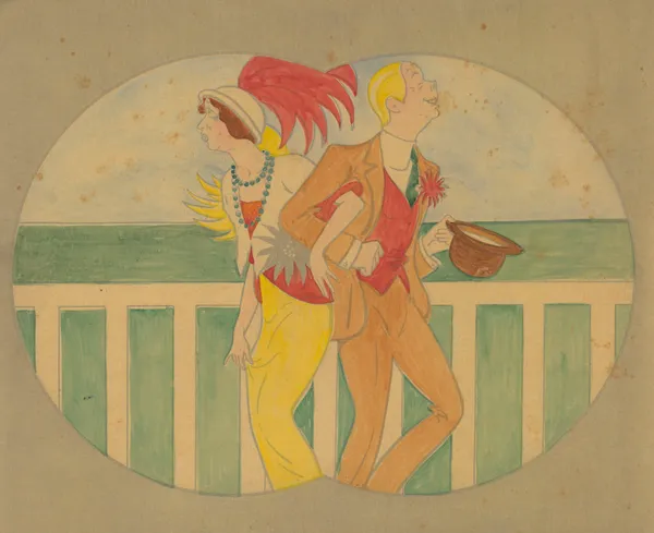 Mistinguett et Prince dans ‘Tu m’fais rougir’ de Valentin Tarault av Yves Marevéry