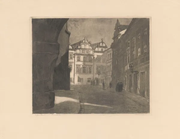 Kanonia Street in Warsaw av Zofia Stankiewicz